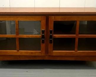 Mission Style Media Cabinet