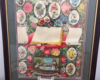 Original World War I Framed Poster