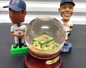 Martinez Bobble Heads, Bank One Ball Park Snow Globe