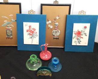 Asian Artwork Complementary Decor