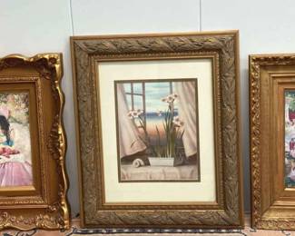 Vintage Ornate Framed Prints