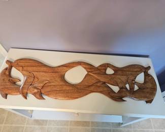 Carved Dolphins