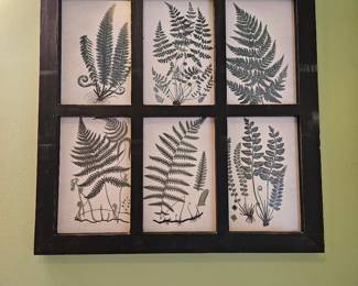 Fern Framed Wall Art 