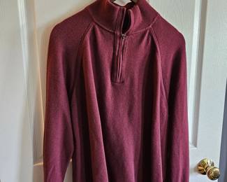 Banana Republic Men's 1/4 Zip Sweater 