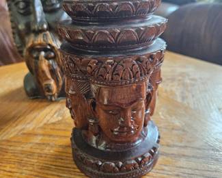 Carved Wooden Statue 