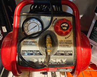 Husky Portable Air Compressor 