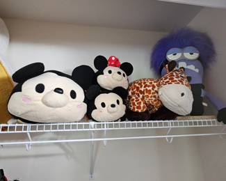 Mickey & Minnie Mouse Stuffed Animals 