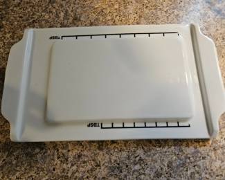 Butter Dish With Measurements 