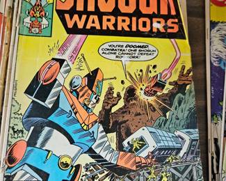 Shogun Warriors Comic Book 