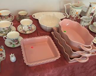 More serving dishes