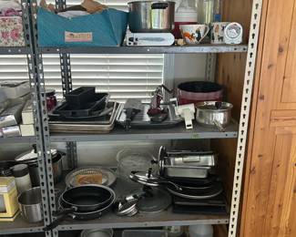 Pans and small appliances