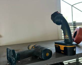 Cordless drill and flashlight