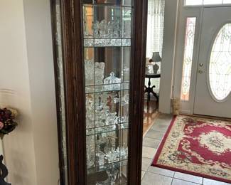 Curio Cabinet with Light