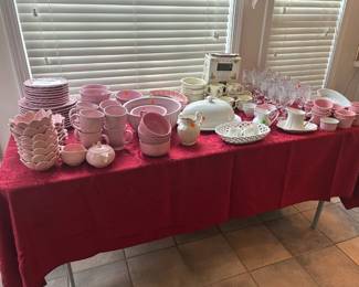 Serving plates and bowls