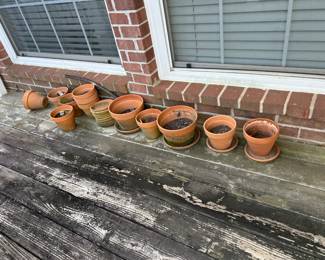 Terracotta pots