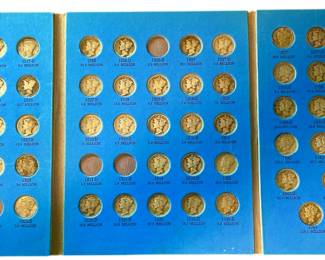 Mercury Dimes 1916-1945