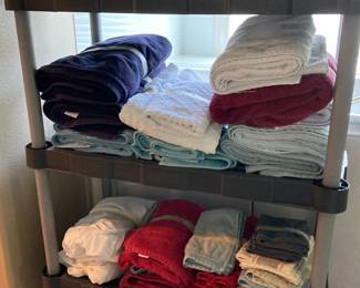 And the towels and sheets to warm