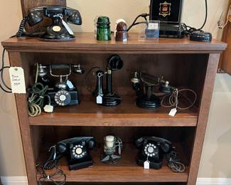 Great collection of old phones...