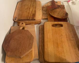 Asst. cutting boards