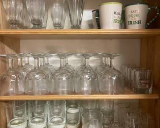 Variety of sets of glasses