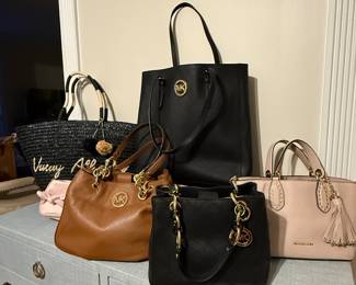 Several MK handbags and a great beach/cooler bag!
