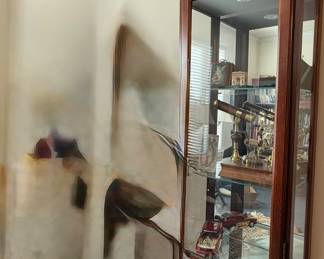 Cherry and glass curio