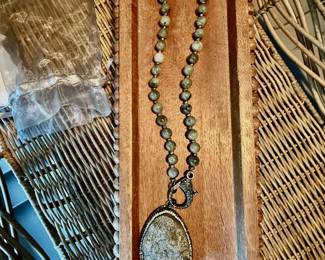 Fabulina necklace. Made by local artist!