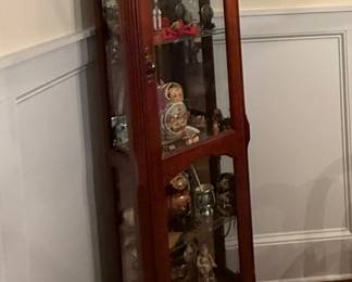 Cherry and glass curio
