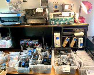 SGC SG-500 Linear Amp. Working
HealthKit HW-10 Transeiver. Working
Misc Accessories, Walkie-Talkies etc…