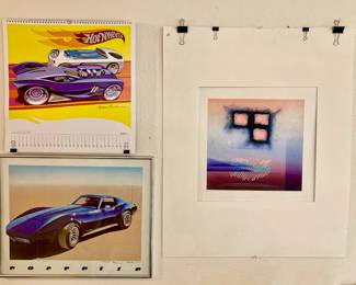 Silhouette Stephen Anderson litho
2006 HW Calendar
Peter Heer Corvette