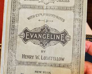 early ed of Longfellow's Evangeline
