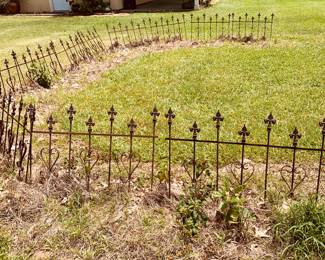 antique wrought iron fencing