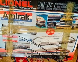 new in box Lionel Amtrak train