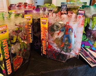 Marvel Comic figures--never opened
