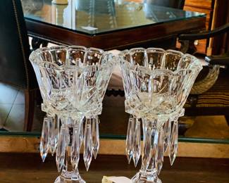 set of crystal lusters