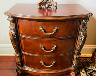 2nd of three drawer bedside table