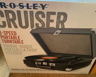 Crosley Cruiser turntable--new in the box