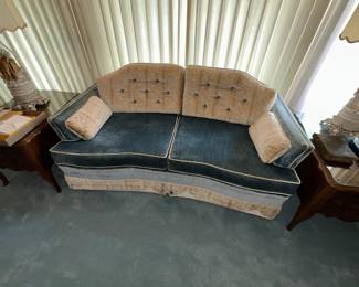 This is one of 2 CUSTOM made 1970's sofa...and when I say these are in great shape...I don't think anyone was allowed to sit on them :)