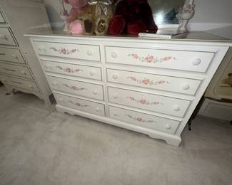 White bedroom items
