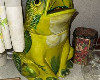 Italian Frog Jar