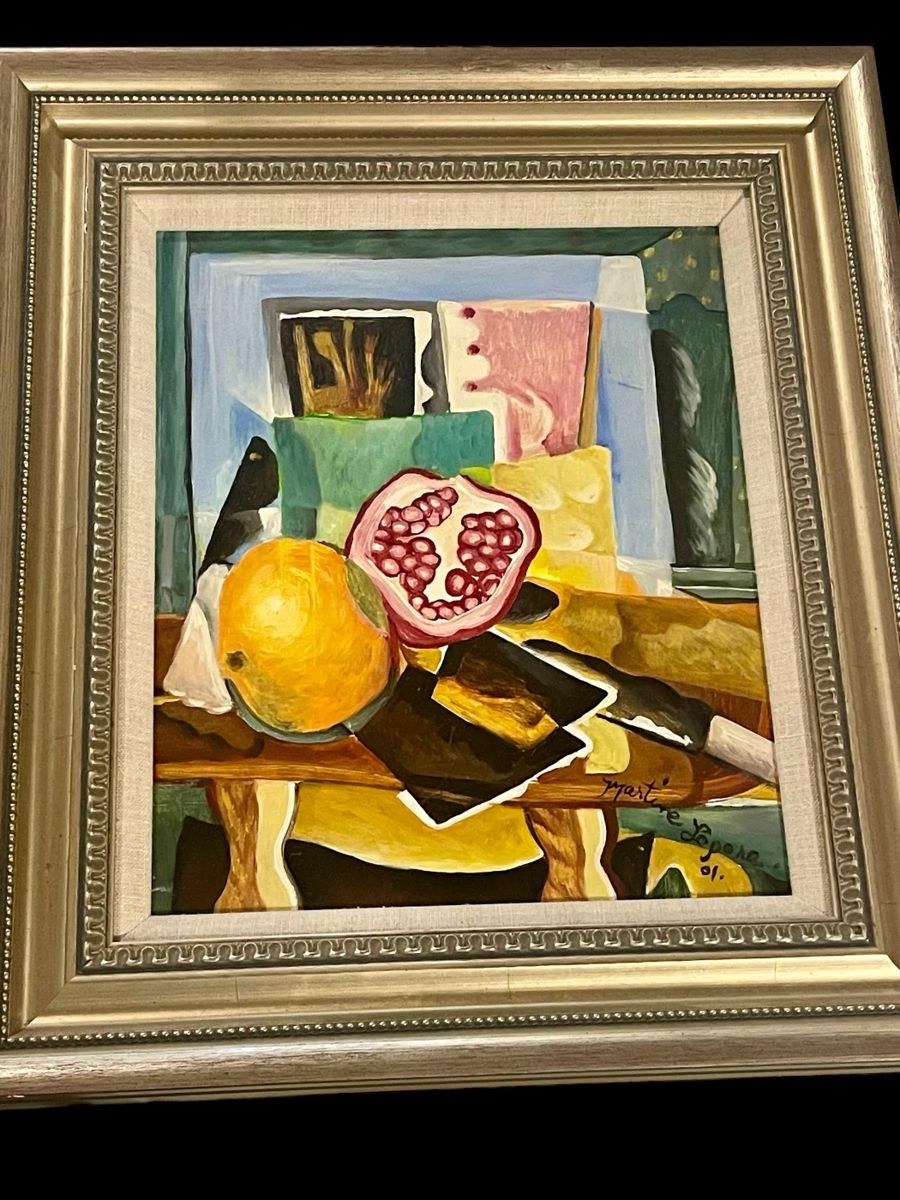 Artist: Martine LePore / Fruit Table