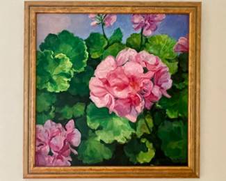 Artist: Lisa Krauss Rock / Geranium