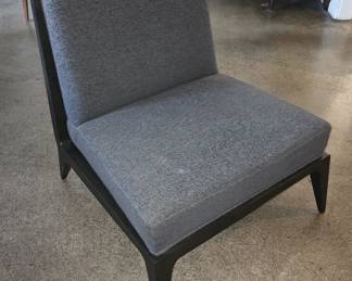 David Edward Lolita Contemporary Reception Lounge Armless Club Chair