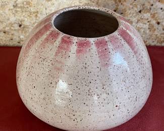 Stoneware Art Pottery Vase