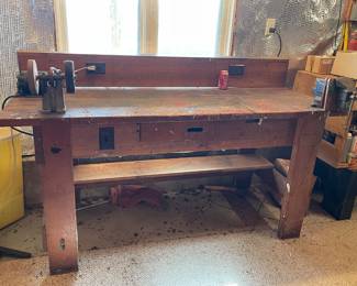 Antique Workbench