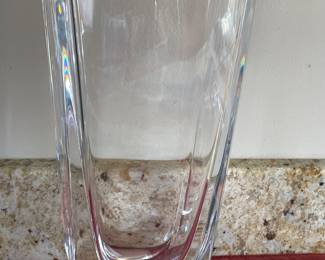 Orrefors Swedish Crystal Vase