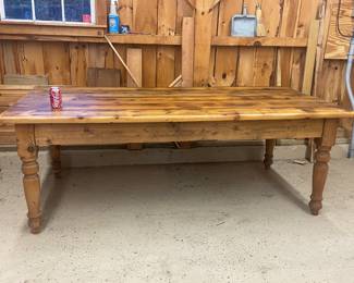 7 Foot Long Farm Table