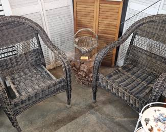 WICKER CHAIRS