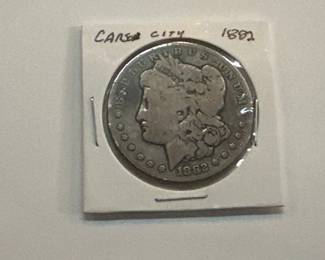 1882 CC MORGAN SILVER DOLLAR