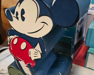 VINTAGE MICKEY MOUSE LAMP AND NIGHT LIGHT